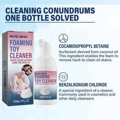 Fresh Foaming Adult Toy Cleaner – Gentle, Effective & Easy to Use - BeastGasm