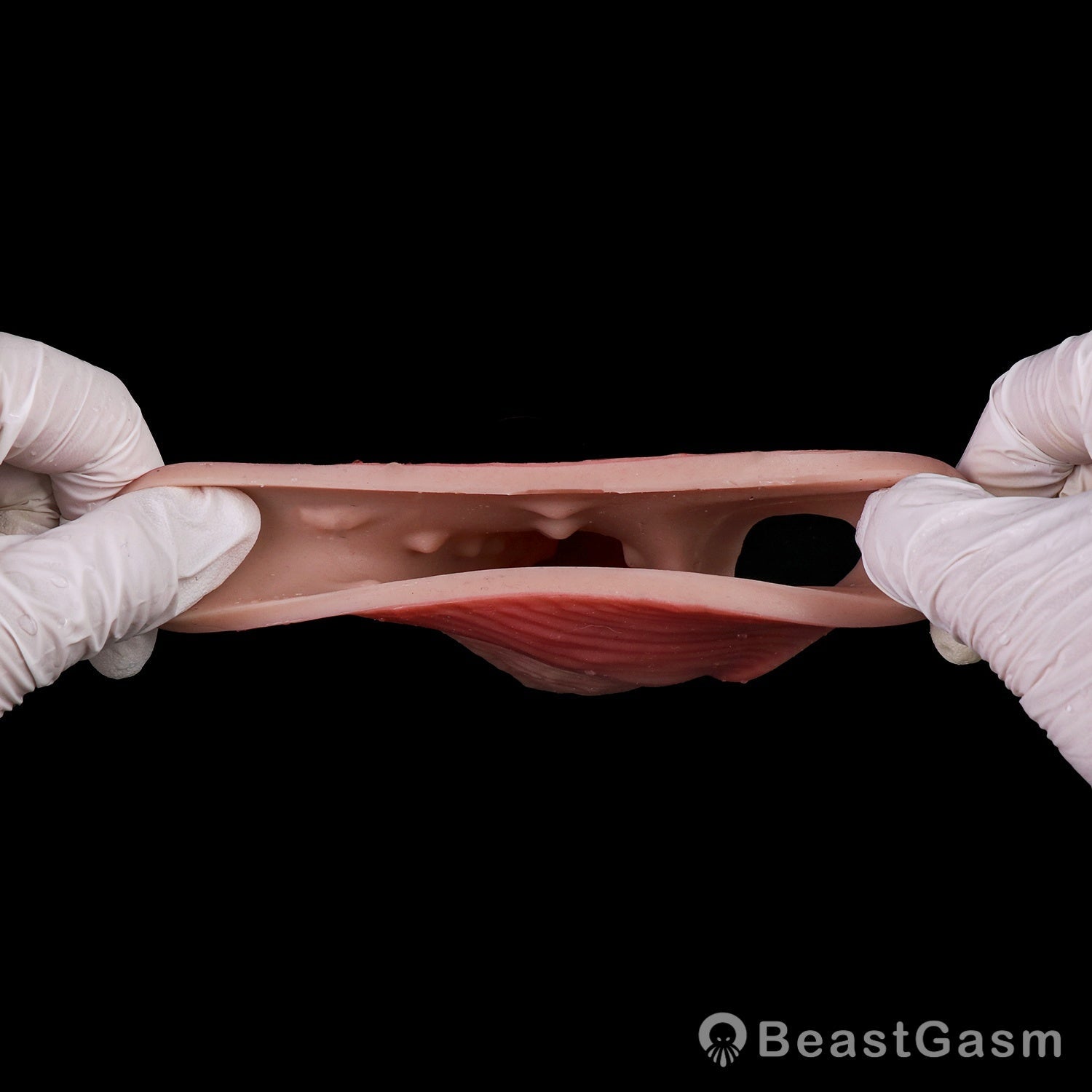 🇺🇸 Fried Muscle-Flex Platinum Silicone Cock Sleeve - BeastGasm