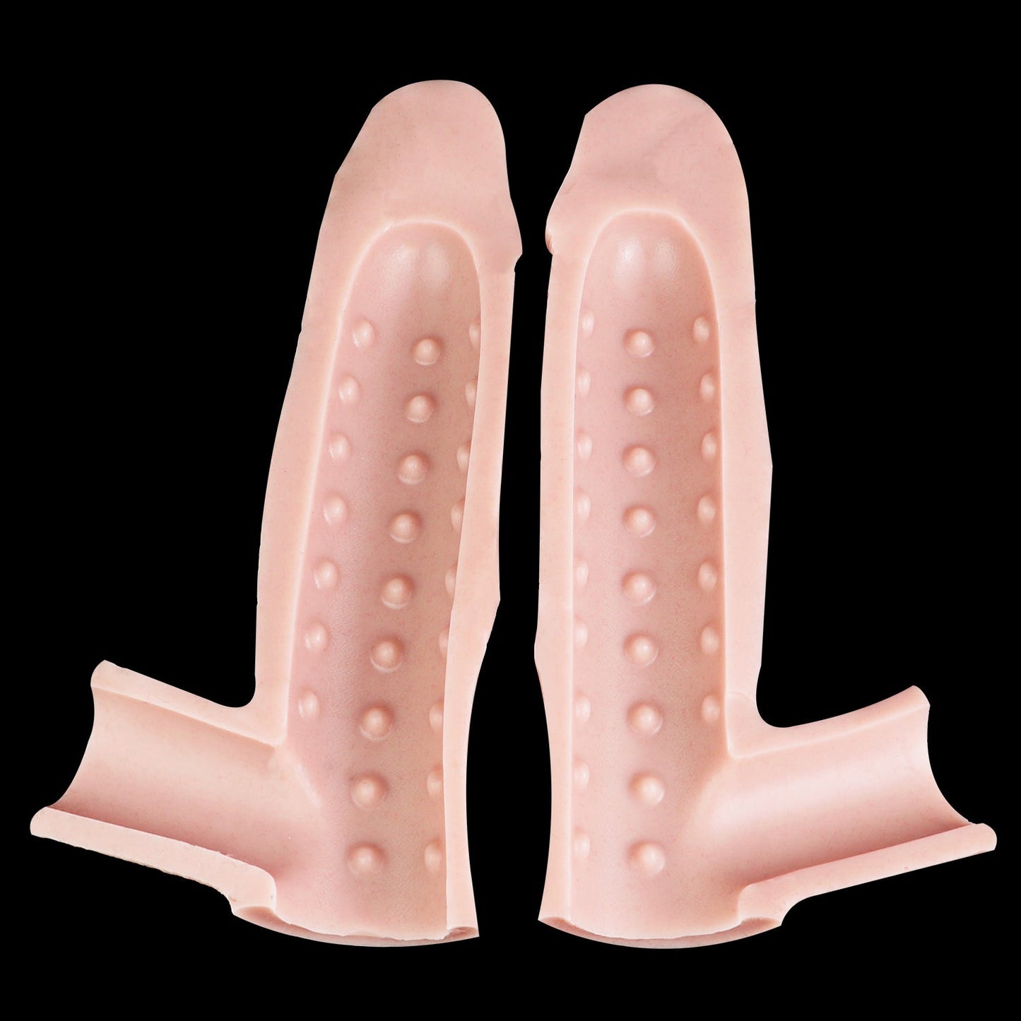 🇺🇸 Fried Muscle-Flex Platinum Silicone Cock Sleeve - BeastGasm