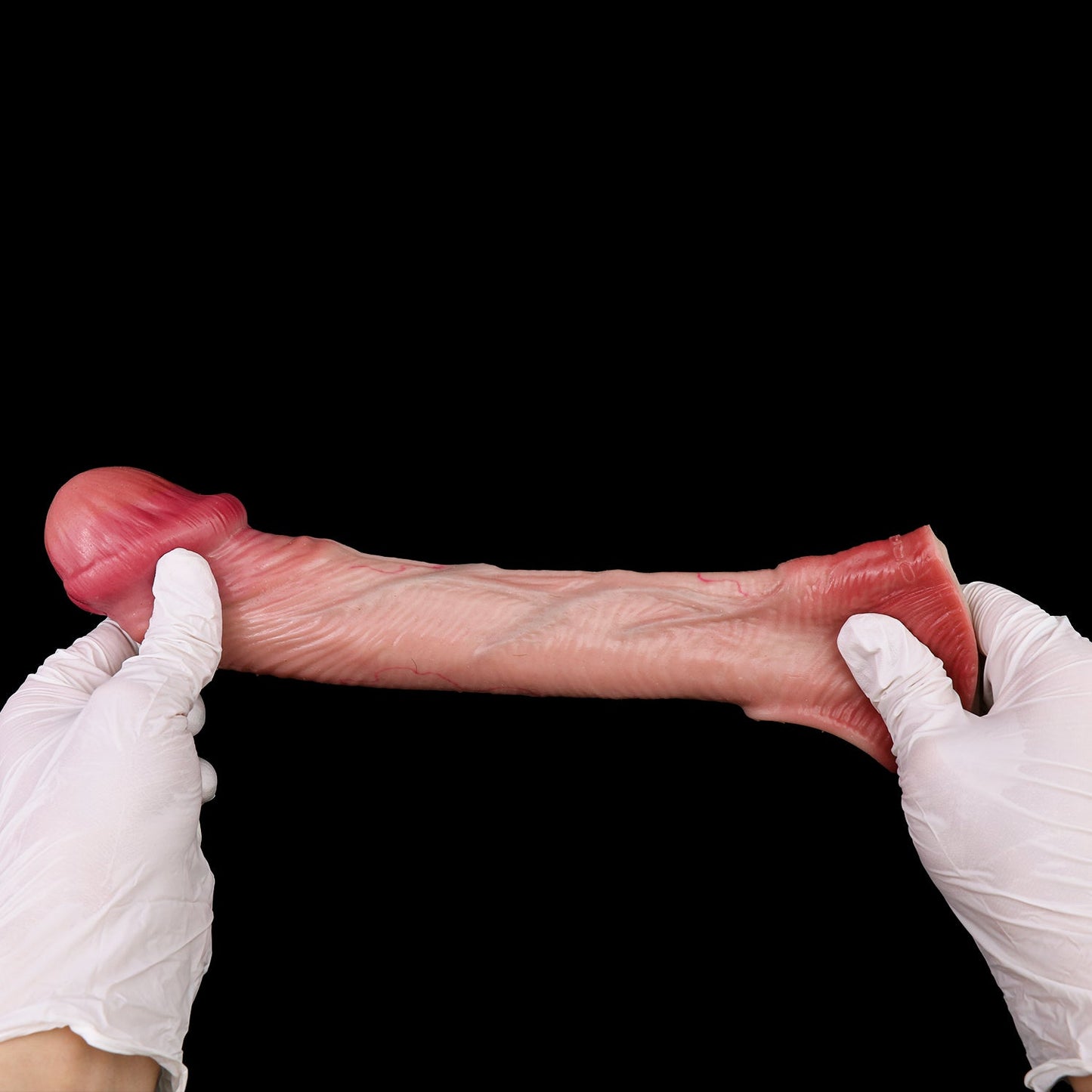 🇺🇸 Fried Muscle-Flex Platinum Silicone Cock Sleeve - BeastGasm