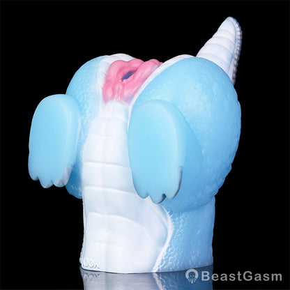 ❄️ Frost Dragon Fantasy Torso Dual Channel Sex Doll - BeastGasm