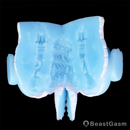 ❄️ Frost Dragon Fantasy Torso Dual Channel Sex Doll - BeastGasm