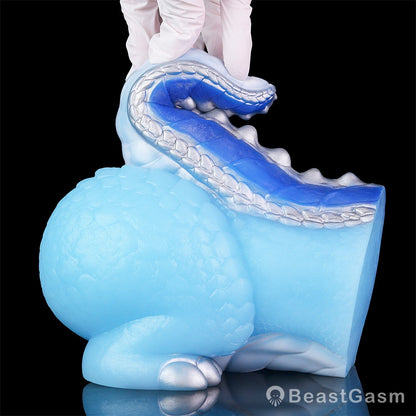 ❄️ Frost Dragon Fantasy Torso Dual Channel Sex Doll - BeastGasm
