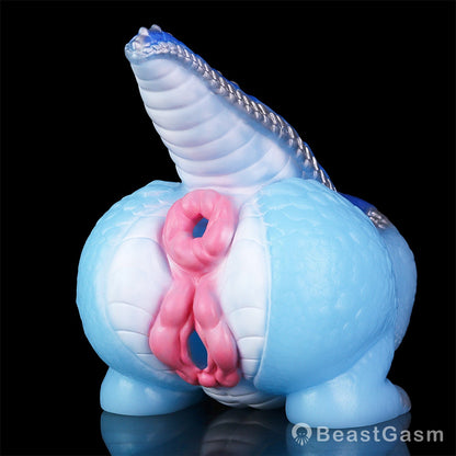 ❄️ Frost Dragon Fantasy Torso Dual Channel Sex Doll - BeastGasm