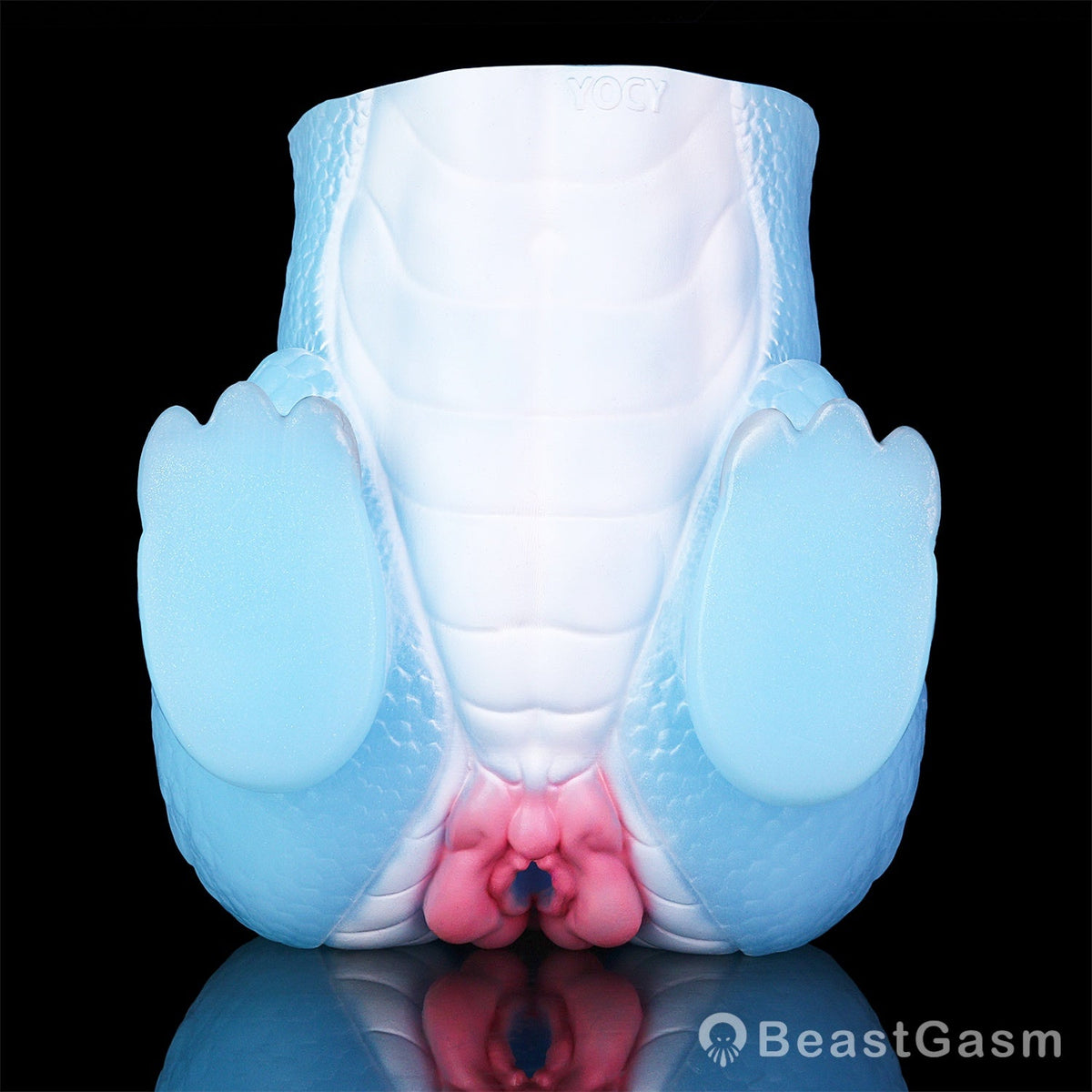 ❄️ Frost Dragon Fantasy Torso Dual Channel Sex Doll - BeastGasm