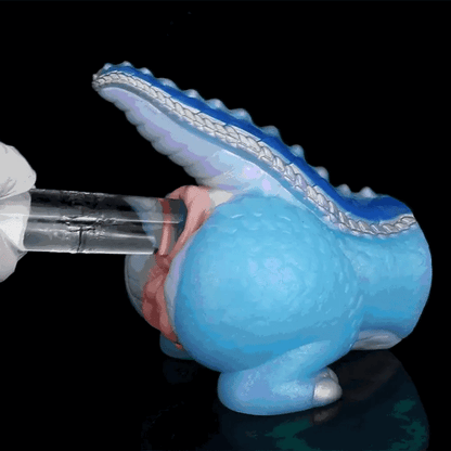 ❄️ Frost Dragon Fantasy Torso Dual Channel Sex Doll - BeastGasm