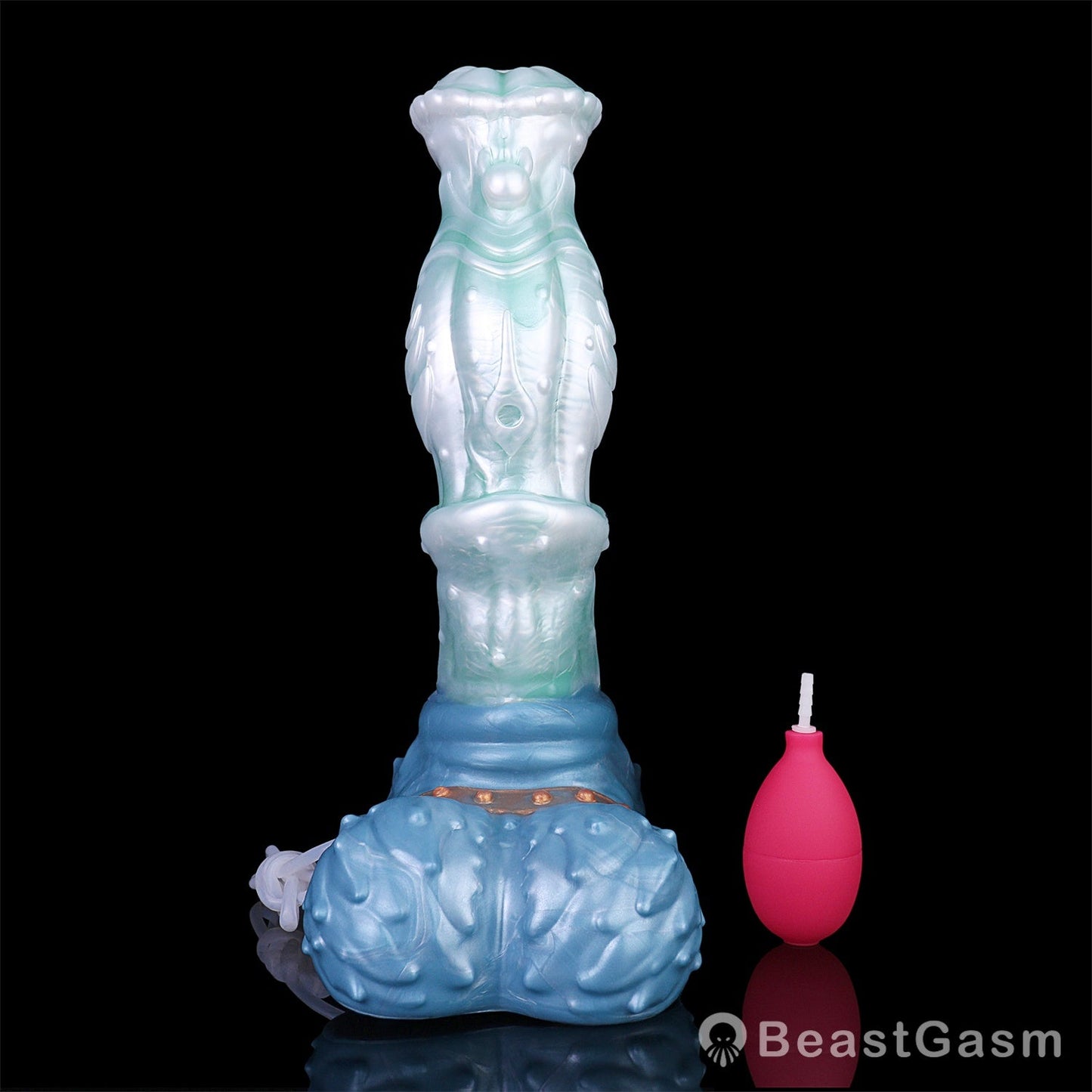 🎠 Frosty Stallion Fantasy Squirting Dildo - BeastGasm