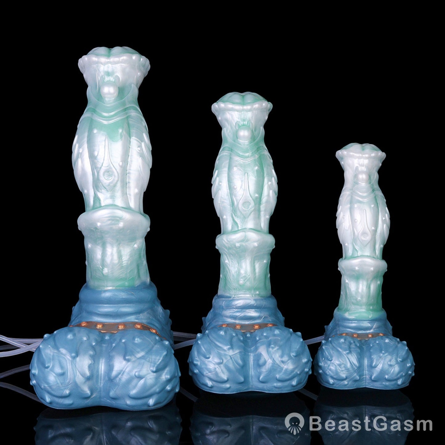 🎠 Frosty Stallion Fantasy Squirting Dildo - BeastGasm