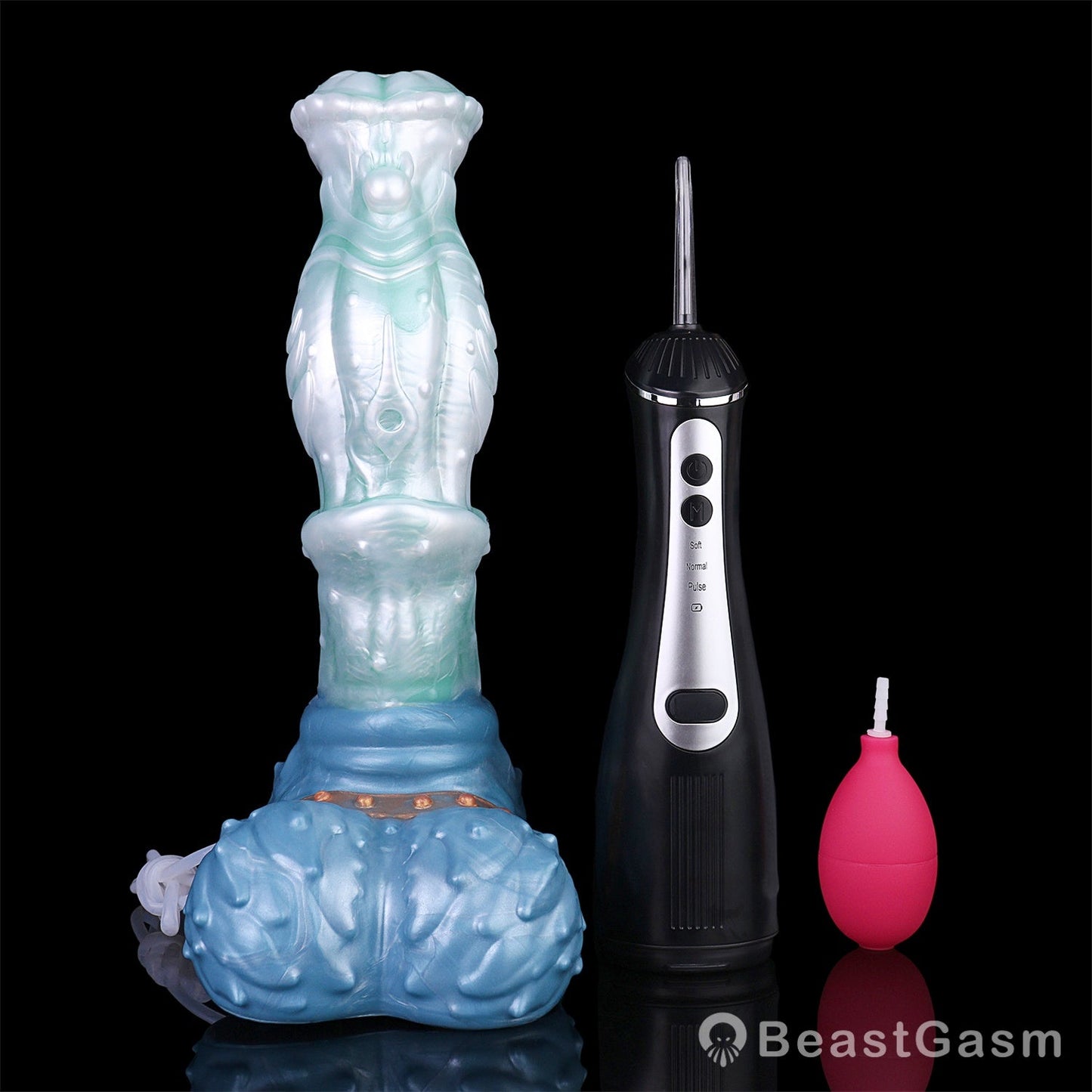 🎠 Frosty Stallion Fantasy Squirting Dildo - BeastGasm