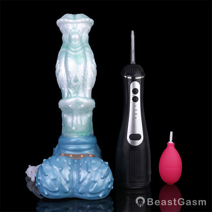 🎠 Frosty Stallion Fantasy Squirting Dildo - BeastGasm