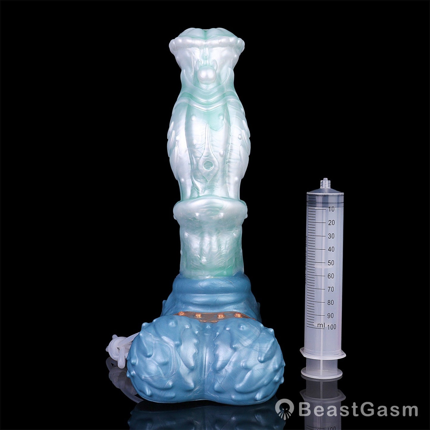 🎠 Frosty Stallion Fantasy Squirting Dildo - BeastGasm