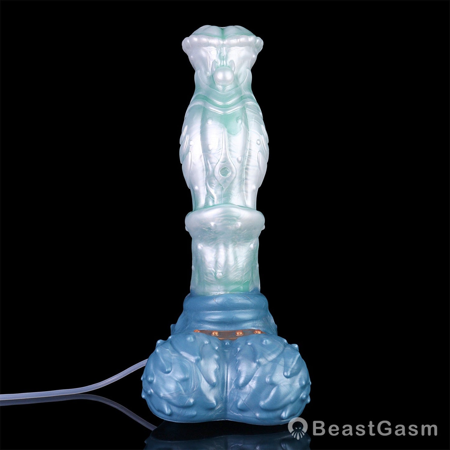 🎠 Frosty Stallion Fantasy Squirting Dildo - BeastGasm