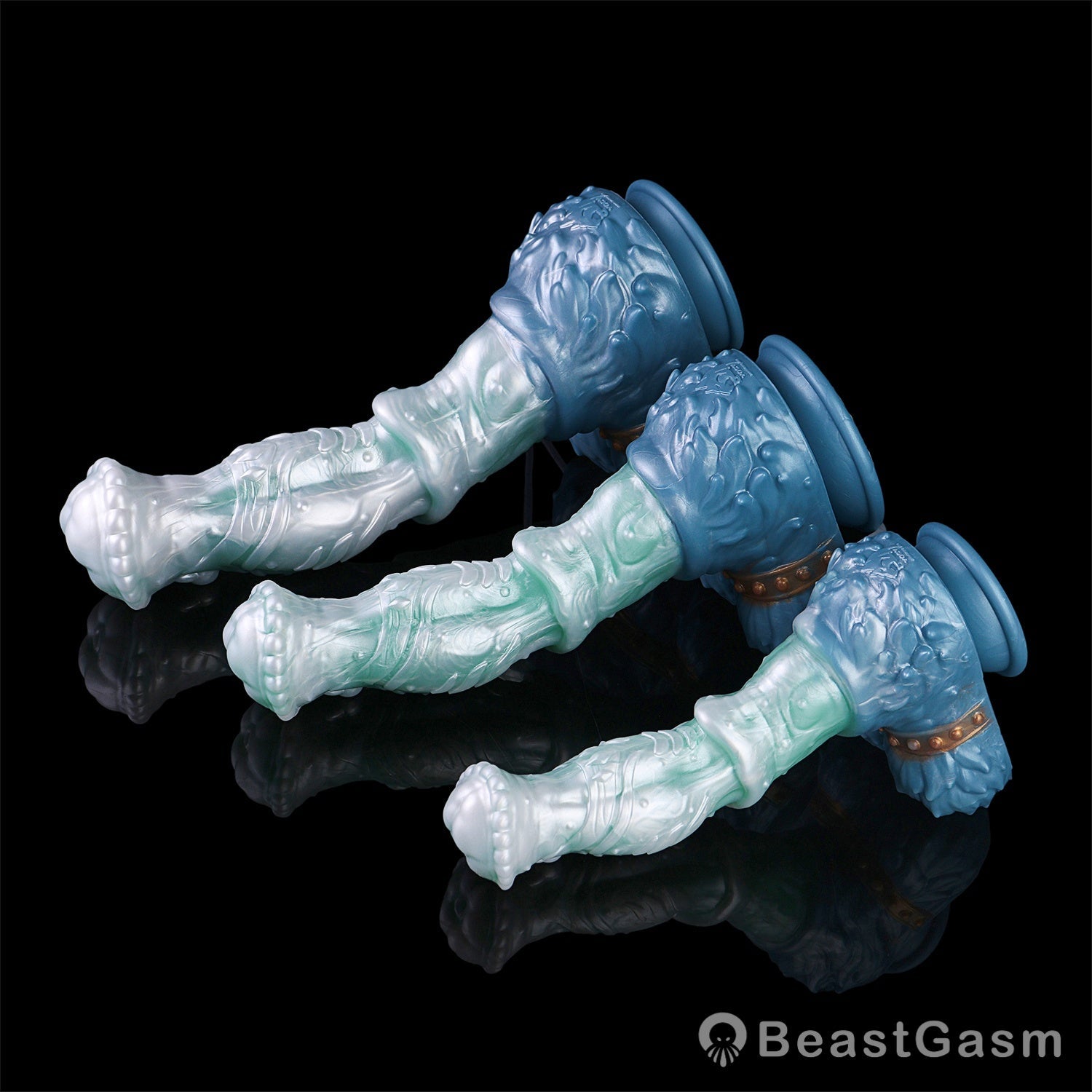 🎠 Frosty Stallion Fantasy Squirting Dildo - BeastGasm