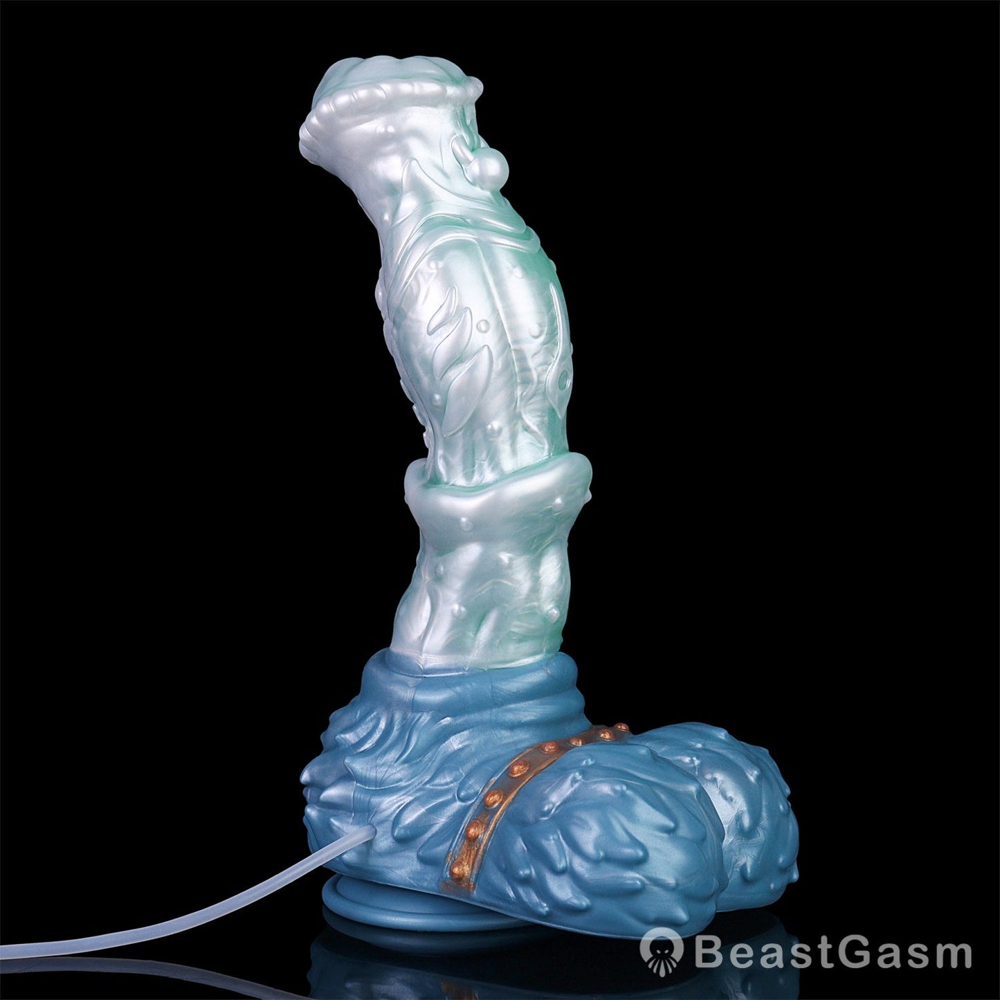 🎠 Frosty Stallion Fantasy Squirting Dildo - BeastGasm
