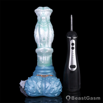 🎠 Frosty Stallion Fantasy Squirting Dildo - BeastGasm