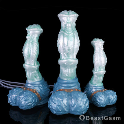 🎠 Frosty Stallion Fantasy Squirting Dildo - BeastGasm