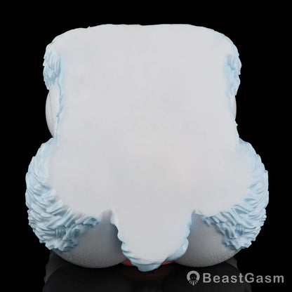 🦊 Furry Fox Sex Toy – Dual-Channel Platinum Silicone Beast - BeastGasm