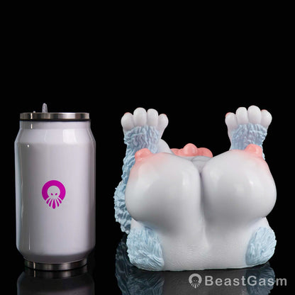🦊 Furry Fox Sex Toy – Dual-Channel Platinum Silicone Beast - BeastGasm