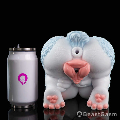 🦊 Furry Fox Sex Toy – Dual-Channel Platinum Silicone Beast - BeastGasm