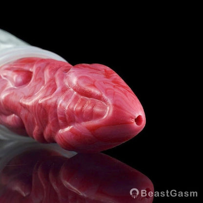 🐉 👽 Gaius 8.8” Ejaculating Dragon Dildo – Curved Alien Fantasy Toy - BeastGasm