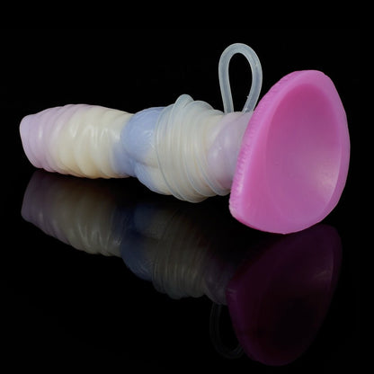 🐶 🐾 Garmr - 8.4” Ejaculating Canine Knot Dildo with Suction Cup - BeastGasm