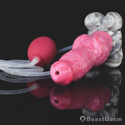 German Shepherd Ejaculating Knot Dildo – Wild Ride - BeastGasm