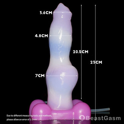 German Shepherd Ejaculating Knot Dildo – Wild Ride - BeastGasm