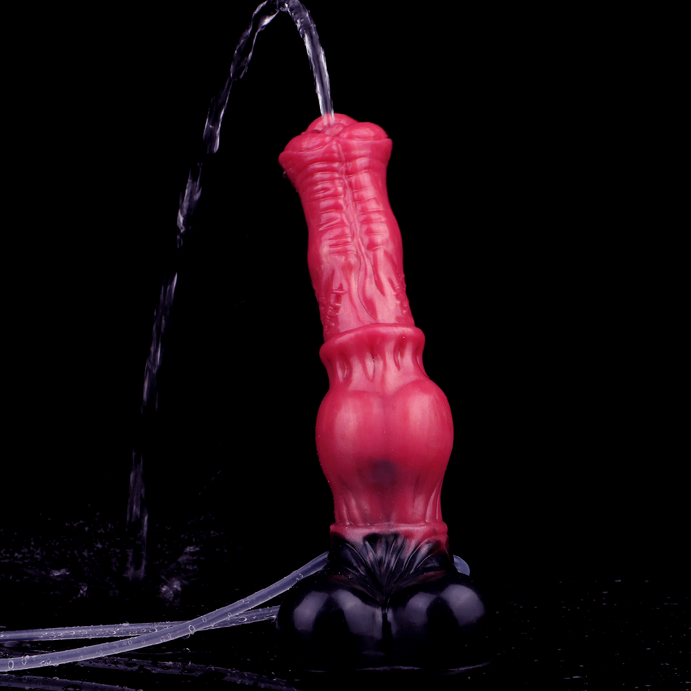Tikbalang Inflatable Horse Dildo: Scarred Squirting Power 🐎