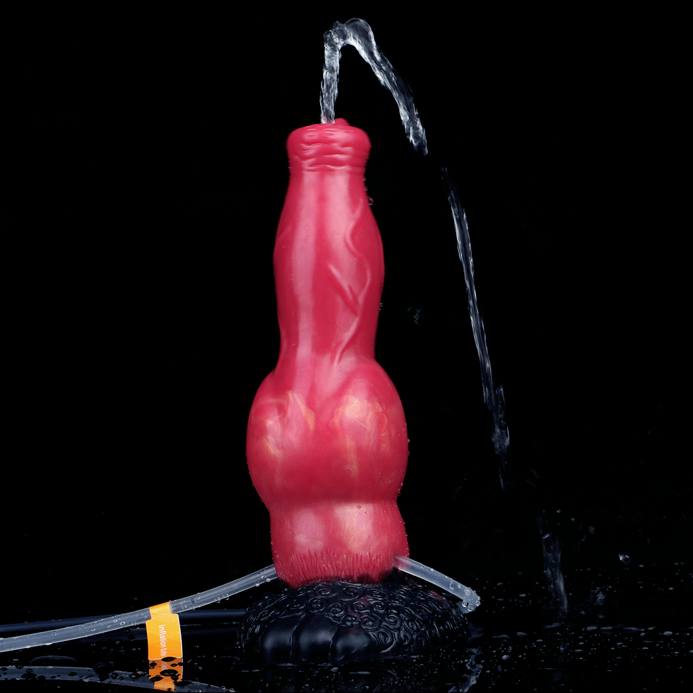 Razorback Boar Inflatable Dildo 🐗 Swollen Nodules Extreme