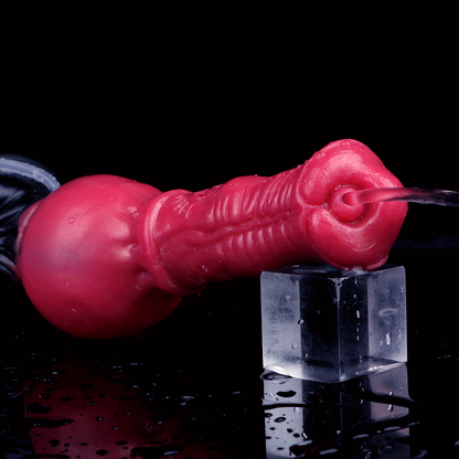 Tikbalang Inflatable Horse Dildo: Scarred Squirting Power 🐎