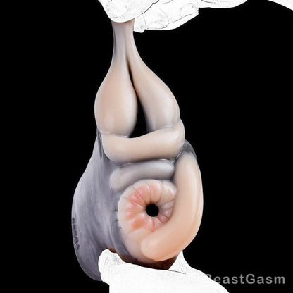 🦒 Giraffe Two-Hole Furry Masturbator – Wild Fantasy Pleasure - BeastGasm