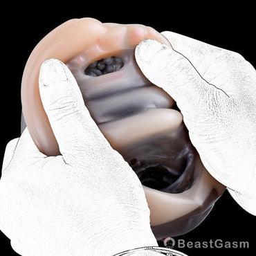 🦒 Giraffe Two-Hole Furry Masturbator – Wild Fantasy Pleasure - BeastGasm