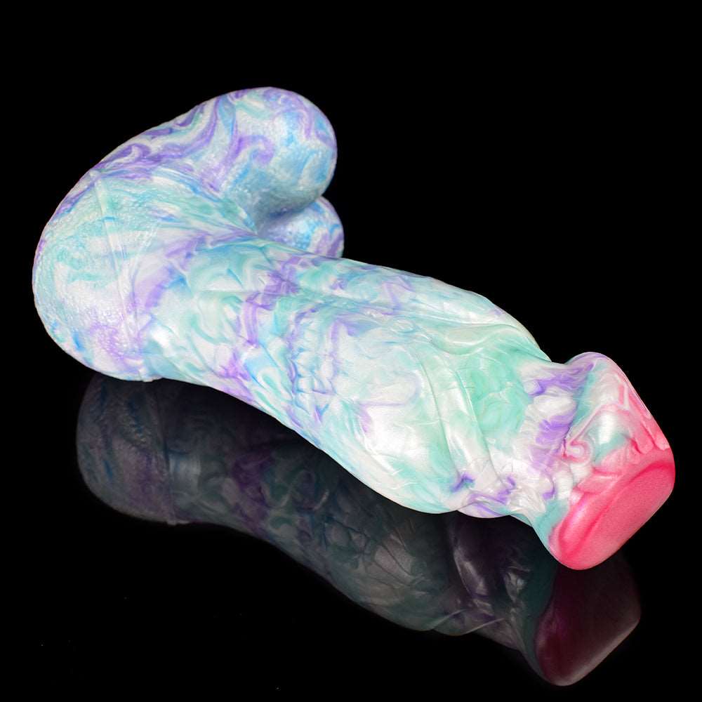 🐴 Glacitaur 9 - Inch Thick Horse Butt Plug – Realistic, Huge Knot, and Waterproof - BeastGasm