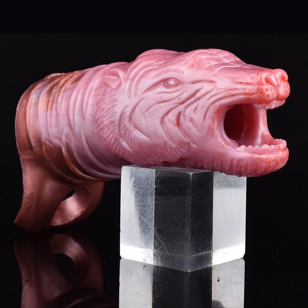 Gorg - Hollow Wolf Head Cock Extender for Maximum Pleasure - BeastGasm