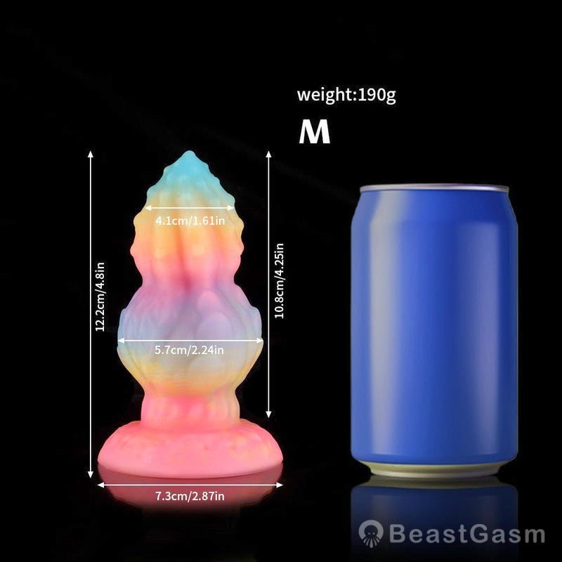 Gourd Blue Yellow Purple Butter Plug - BeastGasm