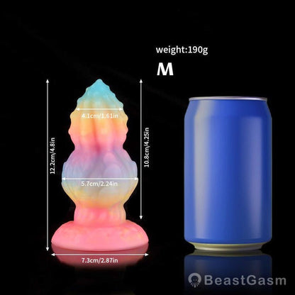 Gourd Blue Yellow Purple Butter Plug - BeastGasm