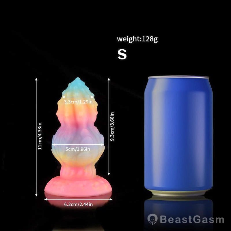 Gourd Blue Yellow Purple Butter Plug - BeastGasm