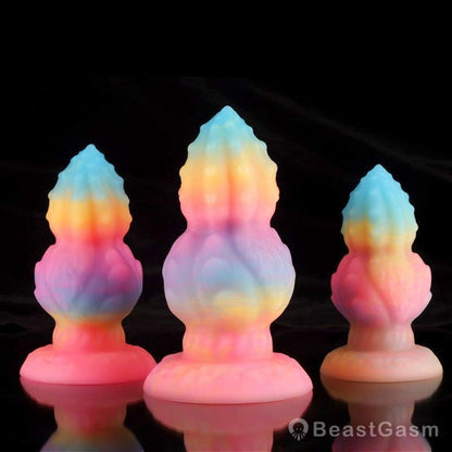 Gourd Blue Yellow Purple Butter Plug - BeastGasm