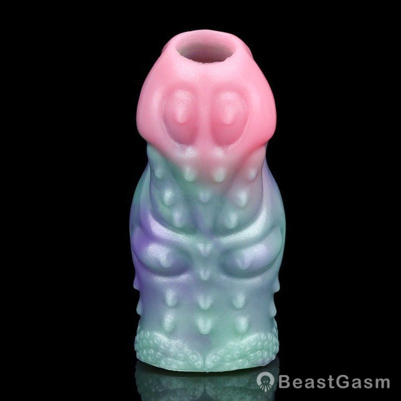 Gradient Fantasy Penis Sleeve 🔮 Controlled Climax & Full Texture - BeastGasm