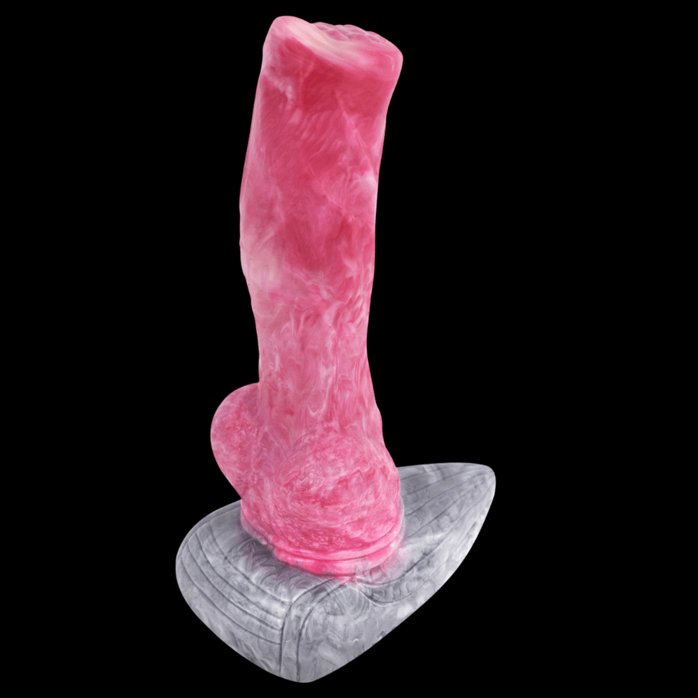 Great Dane Dog Knot Dildo: Perfect for Depth Play & P Spot - BeastGasm