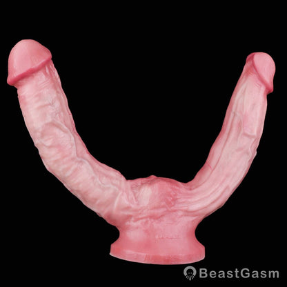 🐦‍🔥 Griffin Twin Fantasy Extra-Long Double-Ended Dildo - BeastGasm