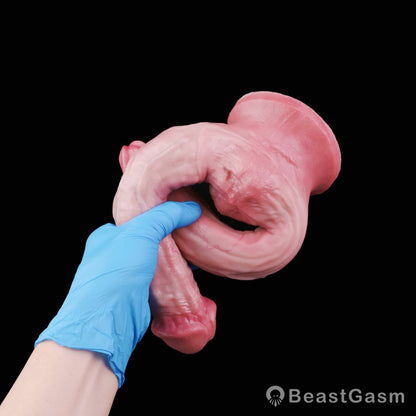 🐦‍🔥 Griffin Twin Fantasy Extra-Long Double-Ended Dildo - BeastGasm