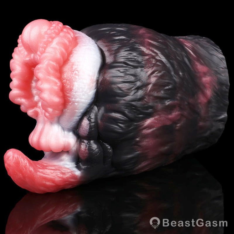 Grizzly Grip Pocket Pussy – Dual Sensation Tongue Licks & Tight Grip 🐻 - BeastGasm