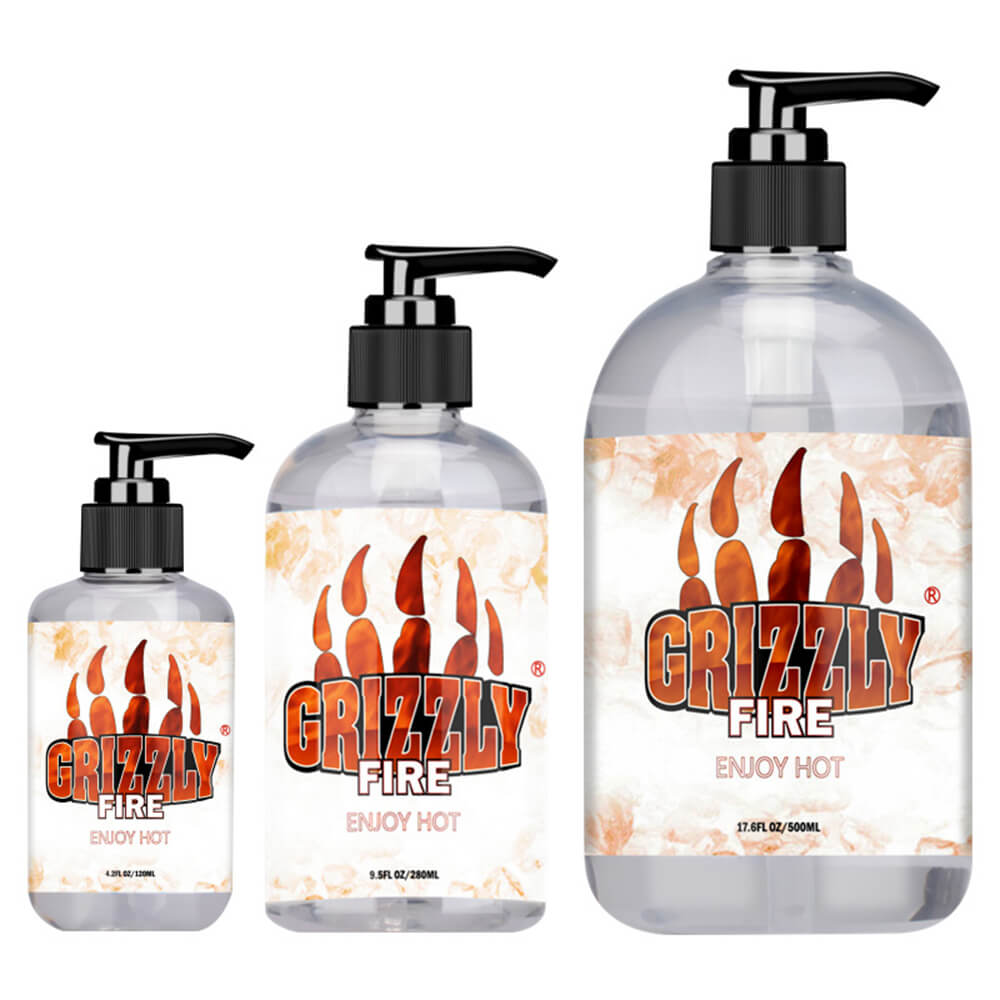 Grizzly - Water Based Warming Lube - BeastGasm