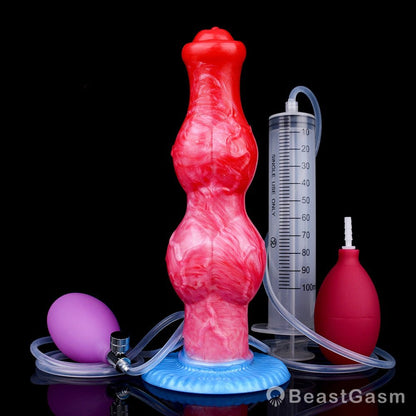 Grootslang Ejaculating Inflatable Dildo M – Inflate & Squirt Fun - BeastGasm