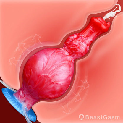 Grootslang Ejaculating Inflatable Dildo M – Inflate & Squirt Fun - BeastGasm