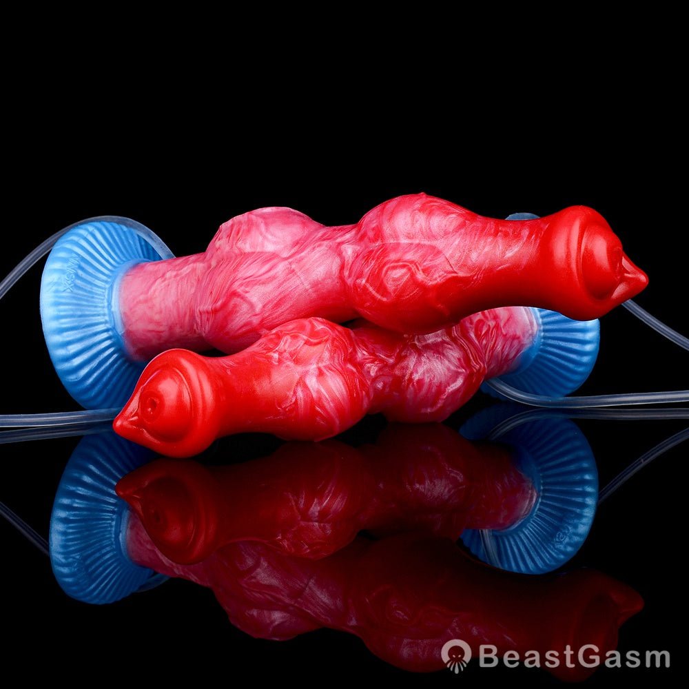 Grootslang Ejaculating Inflatable Dildo M – Inflate & Squirt Fun - BeastGasm