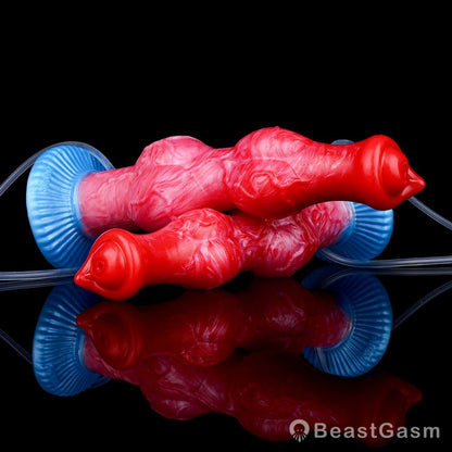 Grootslang Ejaculating Inflatable Dildo M – Inflate & Squirt Fun - BeastGasm