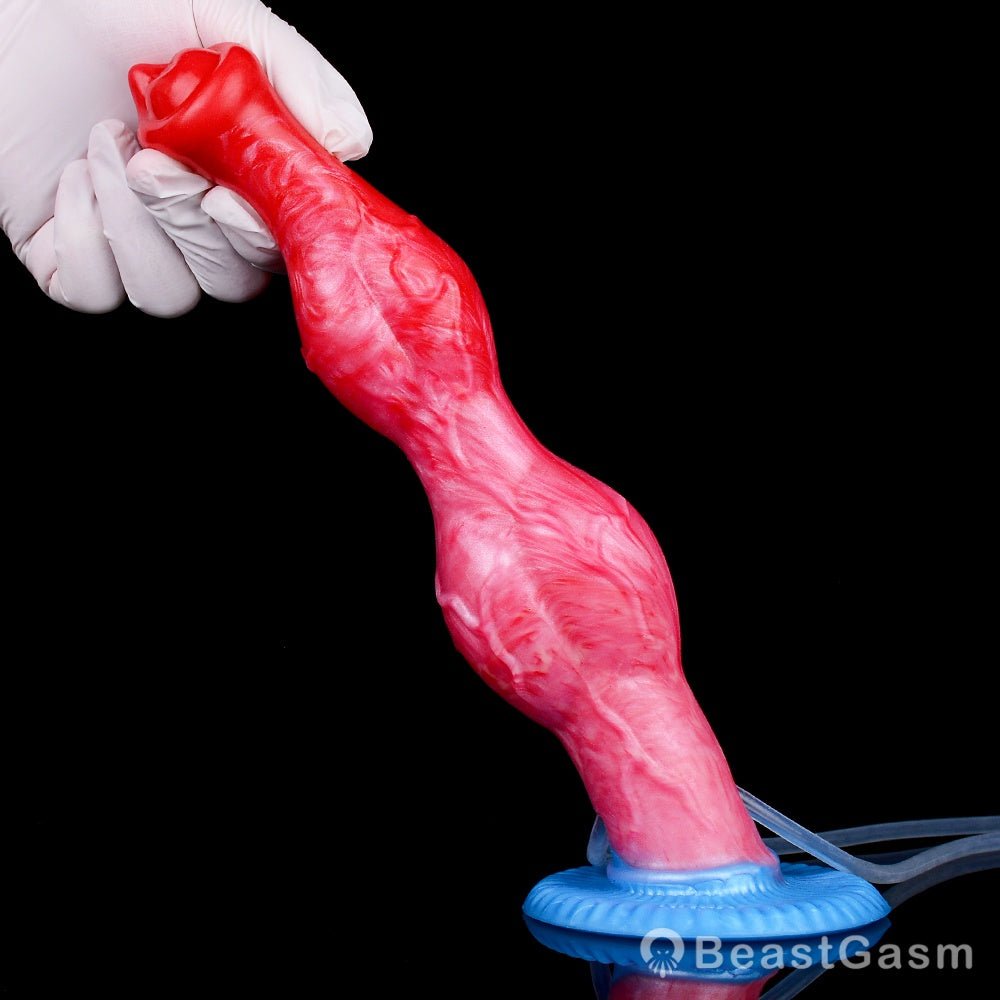 Grootslang Ejaculating Inflatable Dildo M – Inflate & Squirt Fun - BeastGasm