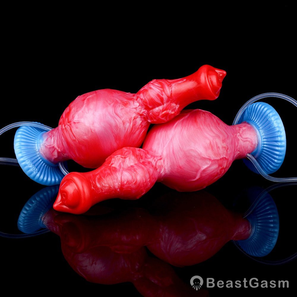 Grootslang Ejaculating Inflatable Dildo M – Inflate & Squirt Fun - BeastGasm
